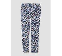 Leggings mit All-over-Print aus Baumwollstretch 92 blau 2163387.59A2.92