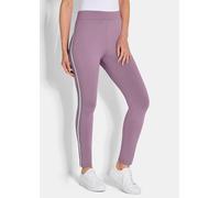 Leggings mit Galonstreifen im Doppelpack rosa 48 lang