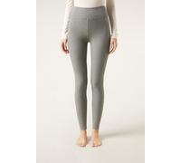 Leggings Mit Kaschmir Grau L