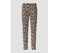 Leggings mit Leo-Muster 40 creme 2177035.02A3.40