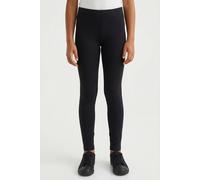Leggings NAME IT "NKFVIVIAN 2P AOP LEGGING", Mädchen, Gr. 122/128, N-Gr, schwarz, Single Jersey, Obermaterial: 95% Baumwolle, 5% Elasthan, gemustert, unifarben, slim fit normal, Hosen Leggings (704147