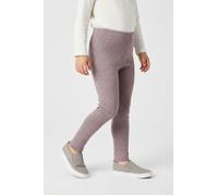 Leggings NAME IT "NMFWANG WOOL NEDDLE LEGGING SOLID NOOS", Mädchen, Gr. 110, N-Gr, rosa (toadstool), Strick, Obermaterial: 100% Wolle, unifarben, normal normal, Hosen Leggings, aus reiner Merinowolle