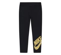 Leggings NIKE SPORTSWEAR Gr. 98, schwarz, metalli, Hosen, Mädchen, 98 (3), N-Gr, Jersey, Obermaterial: 94% Baumwolle, 6% Elasthan, Leggings, für Kinder, sportlicher Stil, für aktive Tage und Freizeit