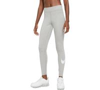 Nike Sportswear Essential GX MR Swoosh Leggings Frauen in Gr. M in Grau
