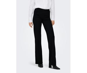 Leggings ONLY "ONLPAIGE LIFE MW WIDE PANT CC TLR", Damen, Gr. XS (34), Länge 32, schwarz, Jersey, Obermaterial: 65% Viskose, 30% Polyester, 5% Elasthan, unifarben, weit normal, Hosen Leggings (9967720