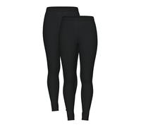 Leggings PIECES "PCAMELIA LEGGINGS 2-PACK NOOS BC", Damen, Gr. XL, N-Gr, schwarz (schwarz pack:2 pack schwarz, schwarz), Jersey, Obermaterial: 95% Baumwolle, 5% Elasthan, unifarben, figurbetont normal