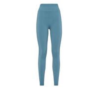 Leggings PLEIN SPORT "Logo", Damen, Gr. XS, US-Größen, blau (18, petrol), Obermaterial: 53% Polyamid, 37% Polyester, 10% Elasthan, Hosen Leggings (49904912-XS) 18, petrol
