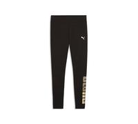 PUMA Essentials Logo Lab Metallic Leggings Damen 01 - PUMA black S