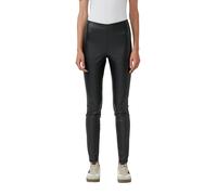 s.Oliver Leggings – Weiche Stretch-Leggings aus Kunstleder – Schwarz Größe 42