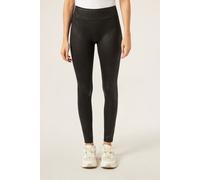 Leggings Scrunch In Lederoptik Schwarz L