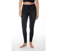 Leggings MEY "Wool Love", Damen, Gr. S/M, N-Gr, schwarz, Strick, Obermaterial: 48% Schurwolle, 48% Polyester, 4% Elasthan, lang, Hosen, Merinowoll-Anteil, leichter Glanz (25831012-S) schwarz