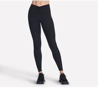 Leggings SKECHERS "GOFLEX SLIM FL HW LEGGING", Damen, Gr. M, N-Gr, schwarz, Obermaterial: 79% Polyester, 21% Elasthan, Hosen Leggings (53796028-M) schwarz