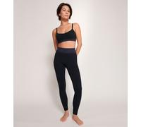 Leggings SLOGGI "EVER Infused Aloe", Damen, Gr. S, N-Gr, schwarz, Single Jersey, Obermaterial: 55% Polyamid, 35% Polyethylen, 10% Elasthan, eng knöchellang, Hosen Leggings, Single Jersey, knöchellang,