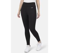 Leggings STOOKER WOMEN "Capri Fitnessleggings PISA", Damen, Gr. 36/38, schwarz, Stoff, 75% Polyester, 25% Elasthan, eng 3/4-Länge, Hosen Leggings, Capri Fitnessleggings Slim Fit für Damen (16811116-S)