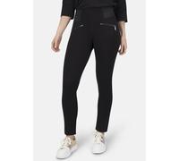 Leggings STOOKER WOMEN "SIENNA Jerseyhose", Damen, Gr. 46, schwarz, Jersey, 67% Viskose, 27% Polyamid, 6% Elasthan, eng lang, Hosen Leggings, Damenhose Slim Fit Knitterfreie Jersey für Damen (65477124