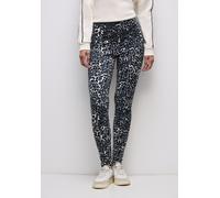 Street One Damen Leggings mit Leo-Muster