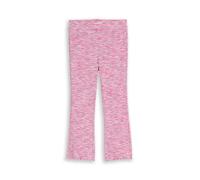 Leggings TOM TAILOR, Mädchen, Gr. 128, N-Gr, rosa (pink space dye texture), Web, Obermaterial: 58% Polyester, 37% Viskose, 5% Elasthan, Hosen Leggings (50400504-128) pink space dye texture