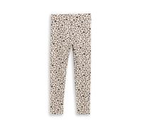 Leggings TOM TAILOR, Mädchen, Gr. 128, N-Gr, small leopard print, Web, Obermaterial: 95% Baumwolle, 5% Elasthan, regular fit normal, Hosen Leggings, mit All-Over Print (39753663-128)
