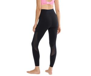Leggings TRIACTION BY TRIUMPH "Triaction Cardio Air High-Rise Leggings", Damen, Gr. XL, N-Gr, schwarz, Mesh;Single Jersey, Obermaterial: 62% Polyamid, 38% Elasthan, Hosen Leggings, atmungsaktiv und fo