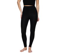 Leggings TRIUMPH "Beauty Layers Leggings 04", Damen, Gr. M, N-Gr, schwarz, Single Jersey, Obermaterial: 48% Wolle, 48% Modal, 4% Elasthan, eng lang, Hosen, thermoregulierend (92969262-M) schwarz