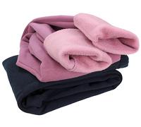 Leggings TUPTAM "Leggings Mädchen Winter Leggings 2er PACK Gefüttert", Mädchen, Gr. 104, N-Gr, rosa (2er pack rosa, dunkelblau), Obermaterial: 62% Polyester PES. 34% Baumwolle CO. 4% Elasthan EL., Hos
