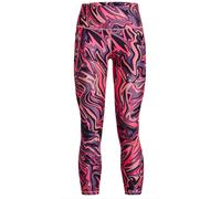 Leggings Under Armour Women's HeatGear No-Slip Waistband Printed Ankle - posh pink/tux purple - Rosa (XS)
