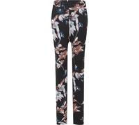 Leggings URBAN CLASSICS "Urban Classics Damen Girls Soft AOP Leggings", Mädchen, Gr. 146/152, Normalgrößen, schwarzflower, 85% Polyester, 15% Elasthan, slim fit, Hosen Leggings (89444025-146) schwarzf