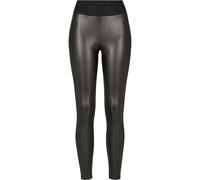 Urban Classics Ladies Faux Leather High Waist Leggings Damen-Leggings - schwarz S