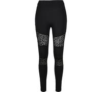 Urban Classics Damen Leggings schwarz, Größe XS, 6525211 Schwarz XS