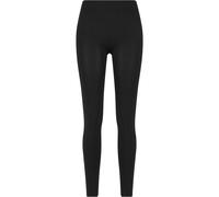 Leggings URBAN CLASSICS "Urban Classics Damen Ladies PA Leggings", Damen, Gr. M, US-Größen, schwarz, 92% Polyamid, 8% Elasthan, unifarben, slim fit, Hosen Leggings (59640143-M) schwarz