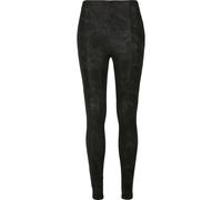 Urban Classics Frauen Chino Ladies Washed Faux Leather in schwarz XL schwarz