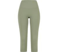Leggings URBAN CLASSICS "Urban Classics Ladies Capri Leggings Ladies Capri Leggings", Damen, Gr. S, US-Größen, matcha grün, 80% Nylon, 20% Elasthan, unifarben, skinny fit, Hosen (64743510-S) matcha gr
