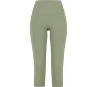 Leggings URBAN CLASSICS "Urban Classics Ladies Capri Leggings Ladies Capri Leggings", Damen, Gr. XS, US-Größen, matcha grün, 80% Nylon, 20% Elasthan, unifarben, skinny fit, Hosen (64743510-XS) matcha