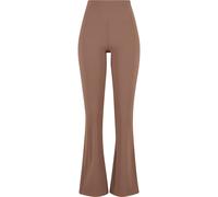 Urban Classics Ladies Flared Leggings Rib für Damen - S
