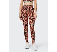 Venice Beach Damen Vb Keeva Leggings, AOP Tiger_Amber, S EU
