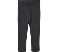 Leggings WHEAT "Wool Leggings Agi", Mädchen, Gr. 68, N-Gr, blau (navy), Jersey, Obermaterial: 100% Wolle, unifarben, figurbetont knöchellang, Hosen Leggings, aus reiner Merinowolle (21360918-68) navy