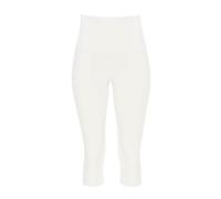 Leggings WINSHAPE "3/4 Functional Comfort HWL217C", Damen, Gr. M, Normalgrößen, cream, 85% Polyester, 15% Elasthan, Hosen Leggings, mit V-Shape Applikation und Core-Bund (83681059-M) cream