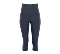 Leggings WINSHAPE "3/4 Functional Comfort HWL217C", Damen, Gr. S, Normalgrößen, grau (anthrazit), 85% Polyester, 15% Elasthan, Hosen Leggings, mit V-Shape Applikation und Core-Bund (63740337-S) anthra