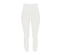Leggings WINSHAPE "7/8-Tights HWL317C", Damen, Gr. L, Normalgrößen, cream, 85% Polyester, 15% Elasthan, Hosen Leggings, mit V-Shape Applikation und Core-Bund (42067025-L) cream