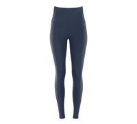 Leggings WINSHAPE "Functional Comfort HWL117C", Damen, Gr. S, Normalgrößen, grau (anthrazit), 85% Polyester, 15% Elasthan, Hosen Leggings, mit V-Shape Applikation und Core-Bund (99049708-S) anthrazit