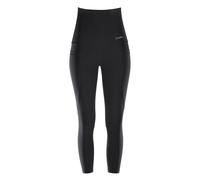 Leggings WINSHAPE "Functional Power Shape 7/8-Tights HWL314", Damen, Gr. L, Normalgrößen, schwarz, 80% Polyester, 20% Elasthan, Hosen Leggings, High Waist mit praktischen Taschen (84798138-L) schwarz