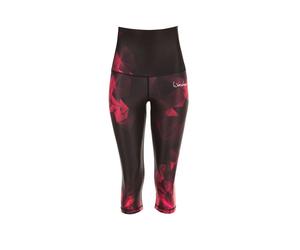 Leggings WINSHAPE "High Waist HWL202", Damen, Gr. XL, Normalgrößen, rot (rubin), 80% Polyester, 20% Elasthan, Hosen Leggings, mit Anti-Rutsch-Effekt (33681401-XL) rubin