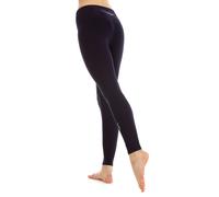 Leggings WINSHAPE "Long Slim Tights WTL1", Damen, Gr. S, Normalgrößen, blau (night blau), 90% Baumwolle, 10% Elasthan, Hosen Leggings, figurbetont (48217711-S) night blau