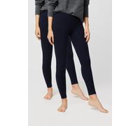 Leggings YSABEL MORA, Damen, Gr. XL, N-Gr, navy, Single Jersey, Obermaterial: 95% Baumwolle, 5% Elasthan, eng lang, Hosen Leggings (11611537-XL) navy