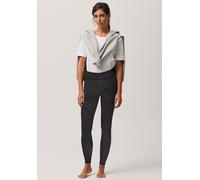 Leggings YSABEL MORA "LEGGINGS BASIC COLLECTION", Damen, Gr. L, N-Gr, grau (anthrazit), Obermaterial: 85% Polyamid, 15% Elasthan, unifarben, figurbetont lang, Hosen Leggings, enggeschnittem mit Push-u