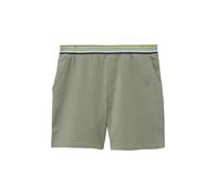 s.Oliver Sweat-Bermuda mit Wide Leg und Kontrastdetails