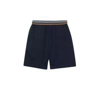 Sweat-Bermuda im Loose Fit mit Rippbund 128 blau 2177406.5952.128