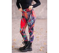 Leggins Gallo - Farbenfroh - Bio-Baumwolle - Fair produziert in Europa - KOKOworld Print Bali (Mehrfabing) XS/S