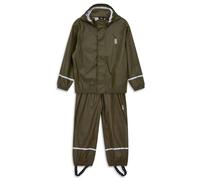 LEGO 2tlg. Regenoutfit in Khaki - Größe 140 | Kinder Outdoor Jacken