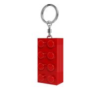 Euromic LEGO® Minifigurines™ Keychain Light 2x4 Brick Red